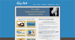 Desktop Screenshot of enjoybirth.com